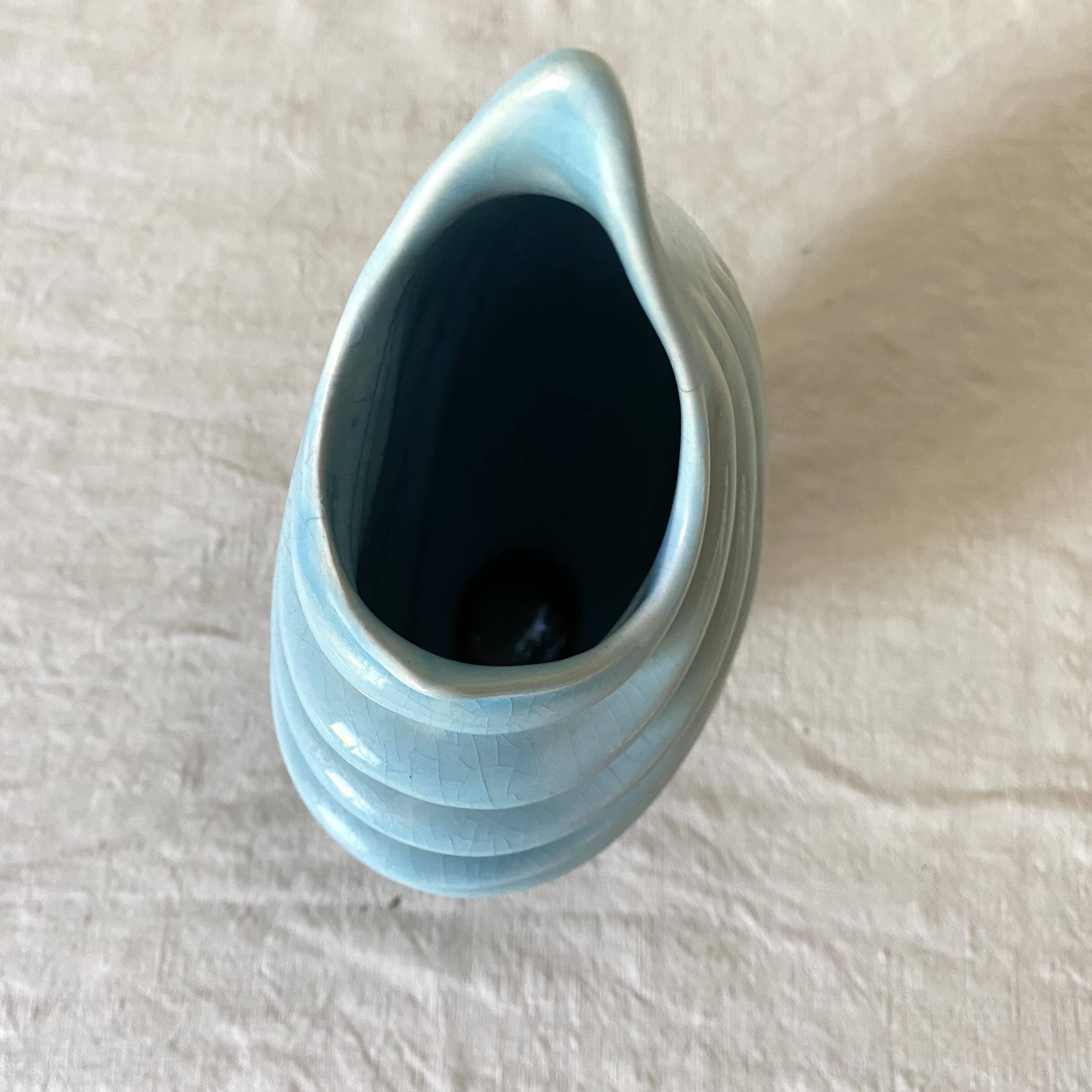 Vase en céramique art déco