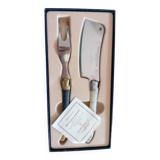 Ensemble découpe fromage Laguiole