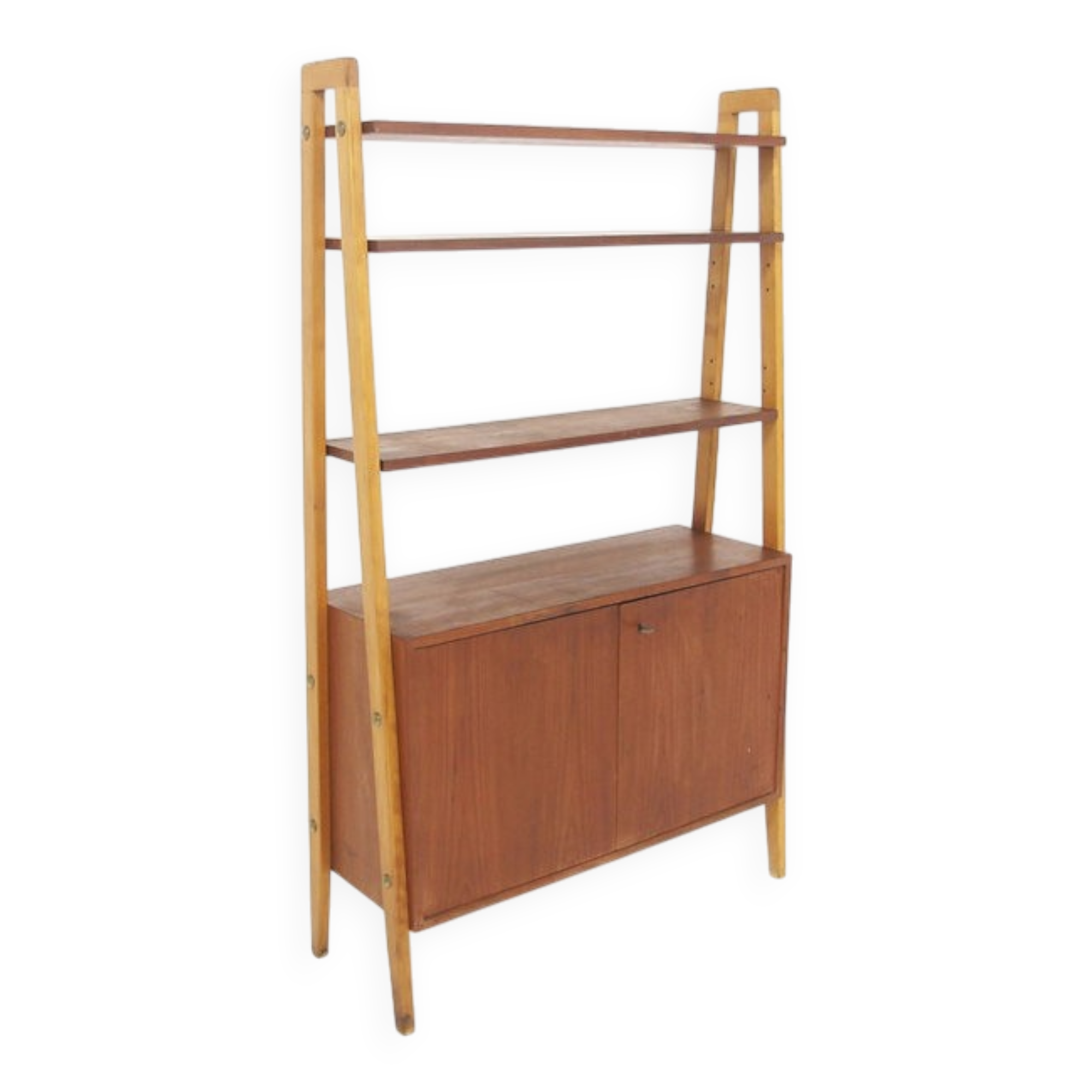 Bibliothèque scandinave "Tema" en teck, Möbel-Ikea, Suède, 1960