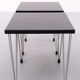 Two Scandinavian hairpin legs side tables 1970s