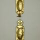 Pair of mid-century Swedish brass sconces
