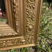 Antique gilded mirror