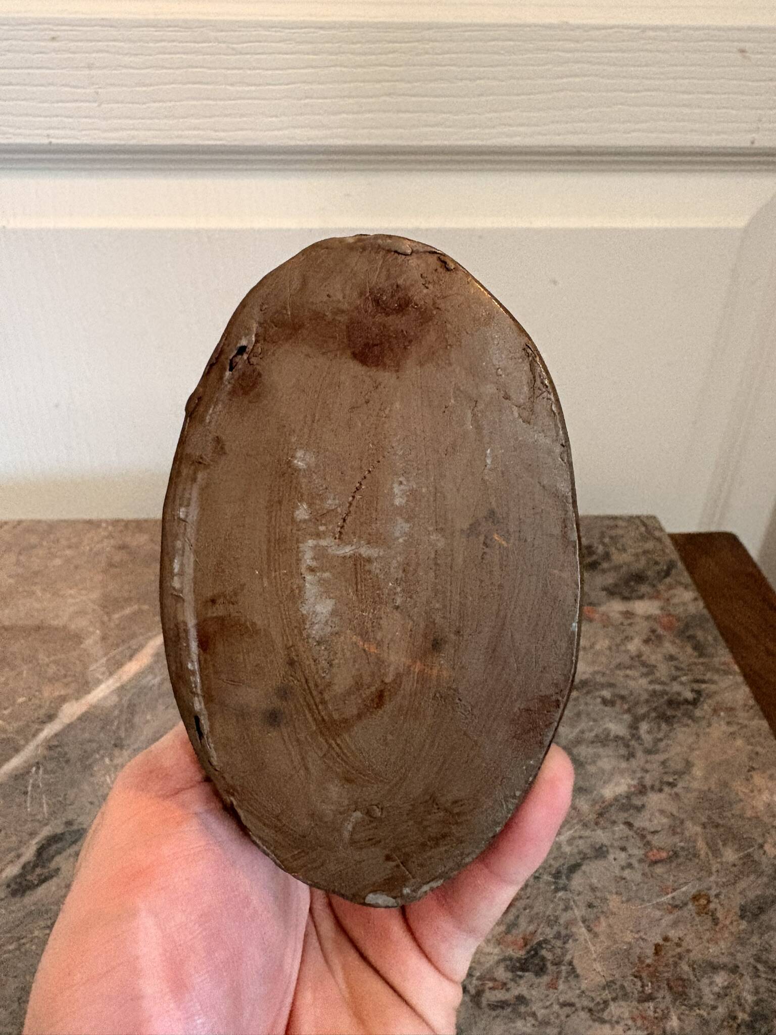 Ceramic Sculpture Pottery Nativity Man Woman Couple Abstract Modern Fa