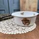 Old porcelain plate from Sarreguemines Digoin – Hunting decoration