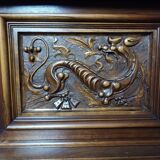 Buffet served Renaissance walnut