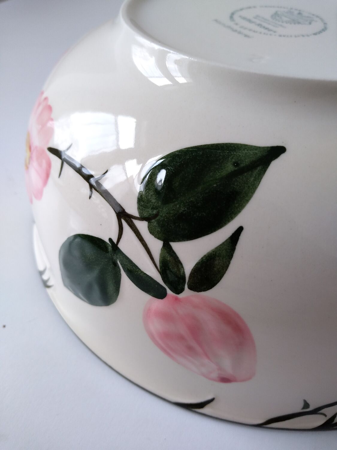 Spring salad bowl pink model