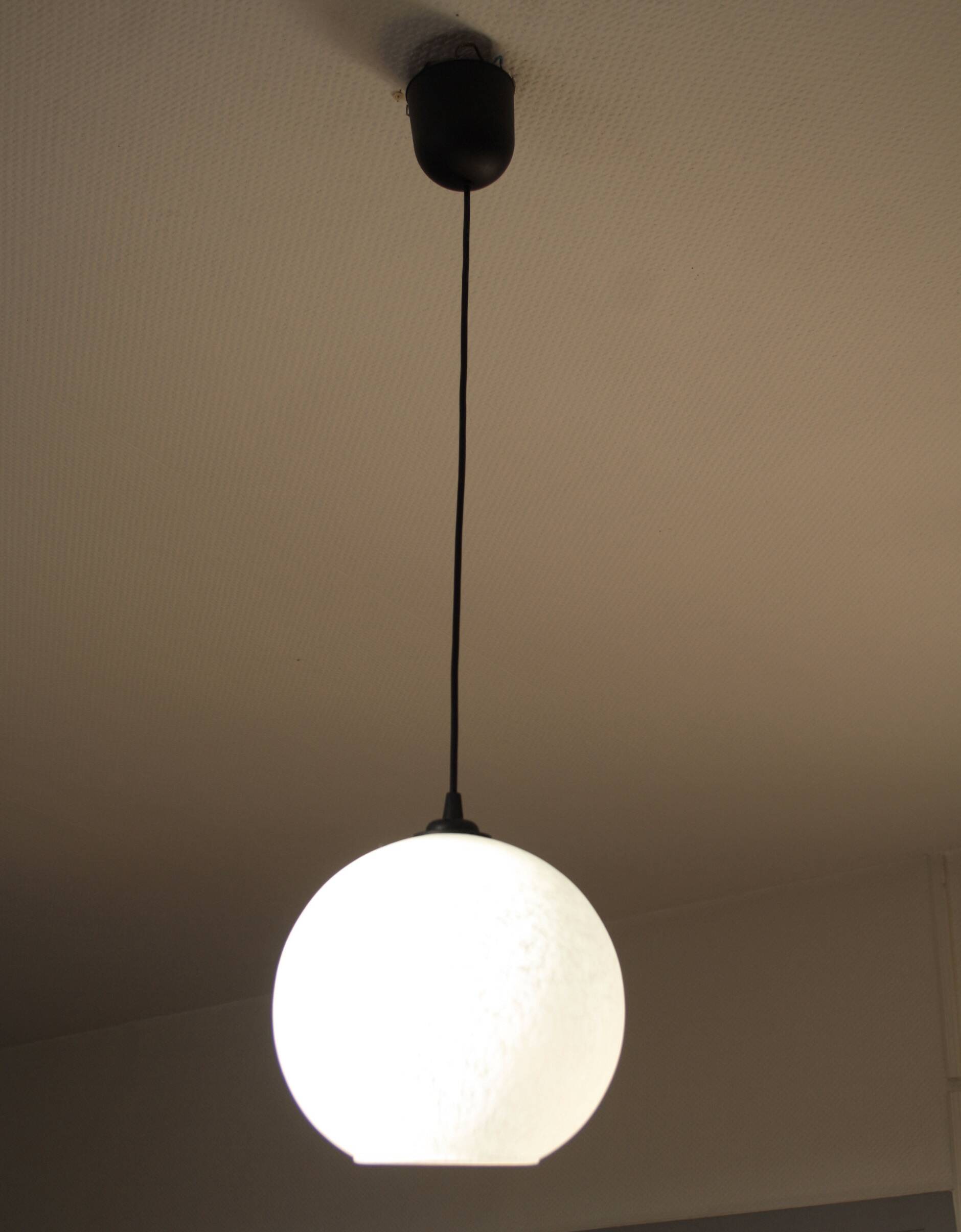 XXL Clichy globe glass pendant light