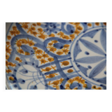 Assiette décorative en faïence espagnole