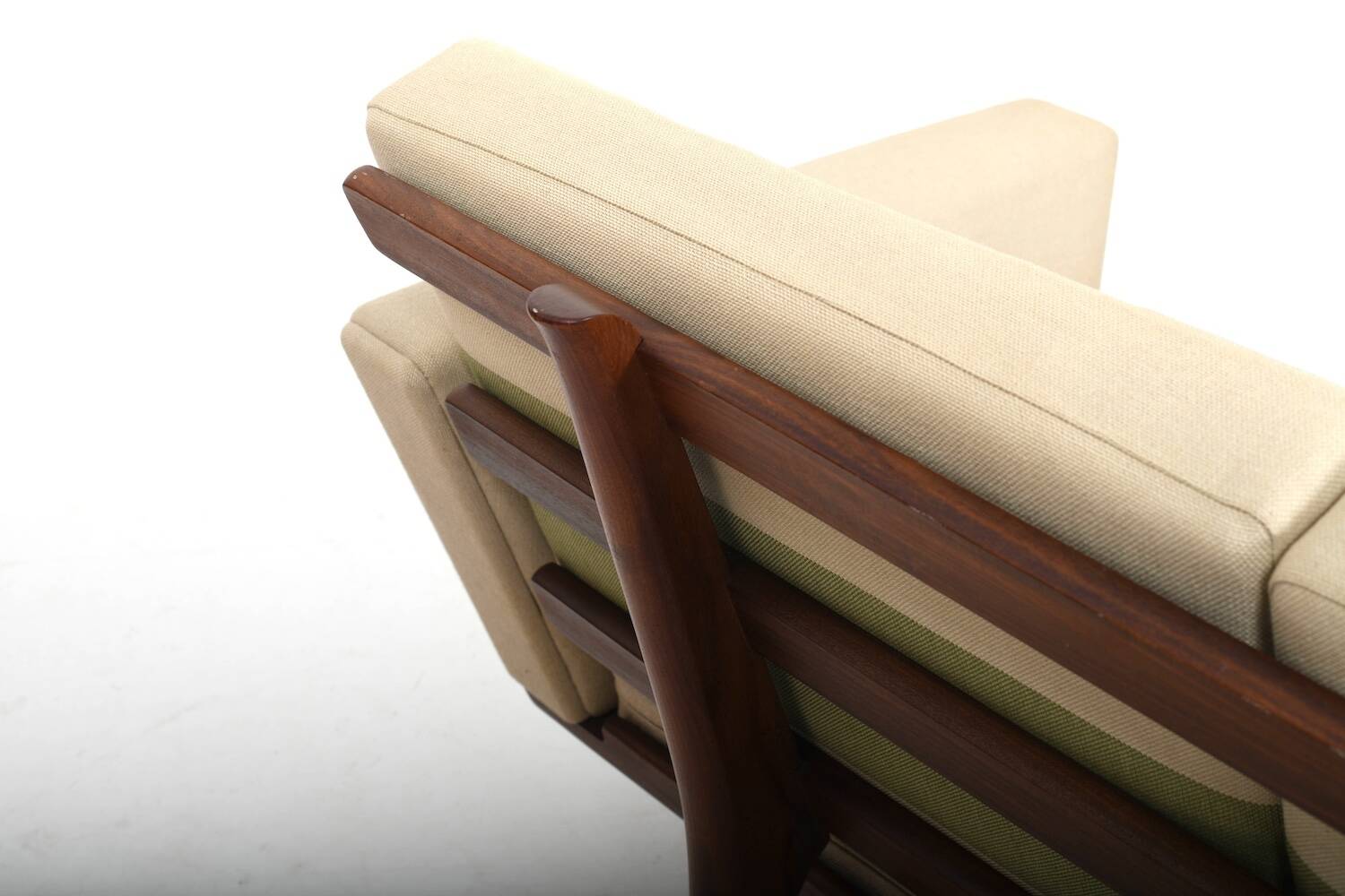 GE-236/3 Sofa in Teak by Hans J. Wegner 1960s