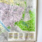 Map poster - Plan de Paris, 1981