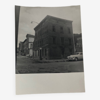 Vintage photo of New York in the 1950s, 6/6 format