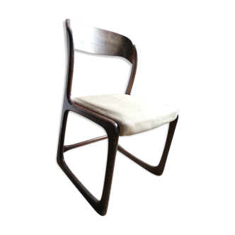 Chaise traineau Baumann