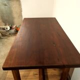 Vintage solid oak farmhouse table