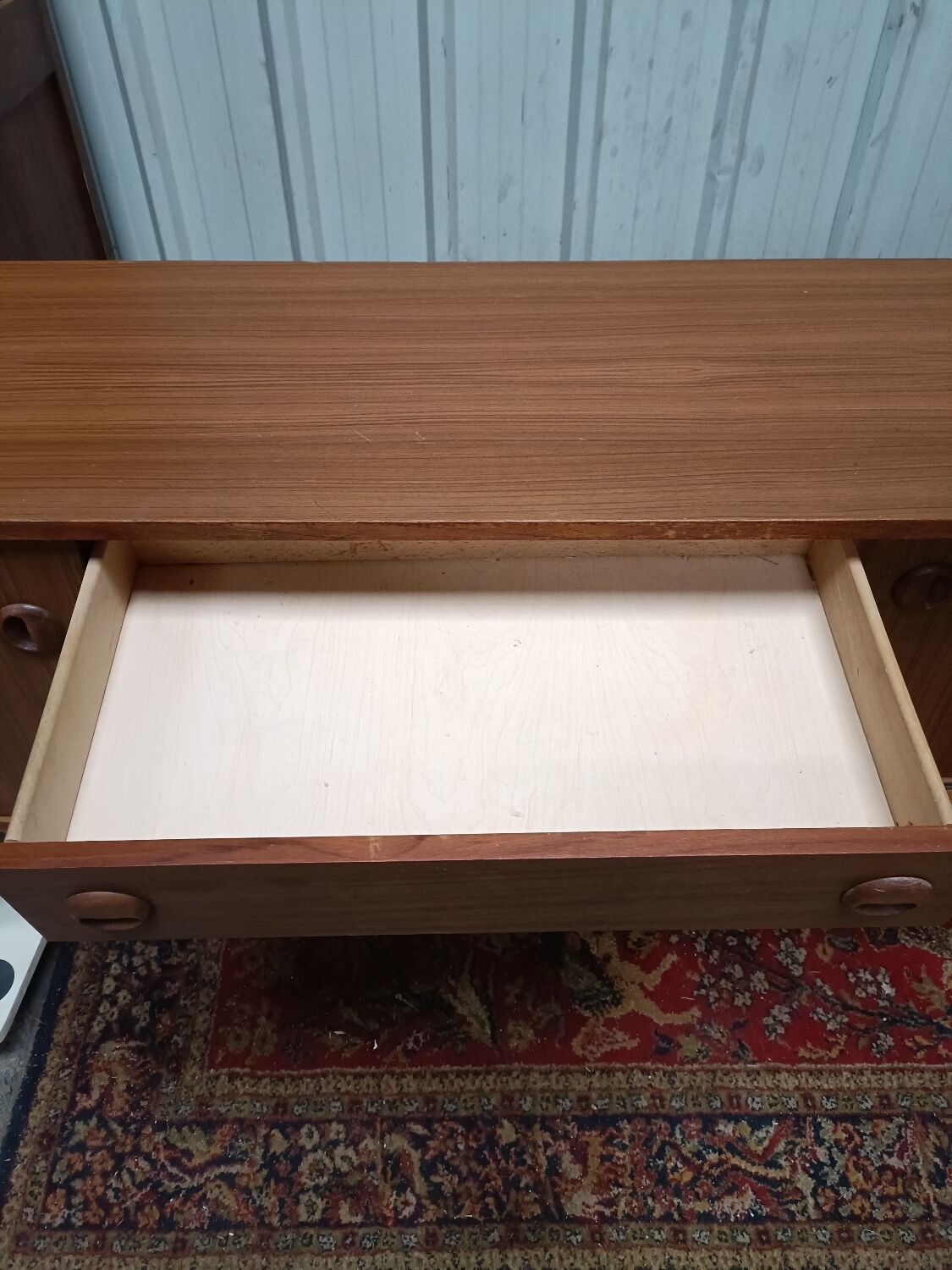 Vintage scandinavian teak enfilade, 60s