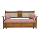 Swedish wooden sofa designed by Carl Westman