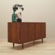 Walnut cabinet, Danish design, 1970s, designer: Carlo Jensen, manufacturer:
