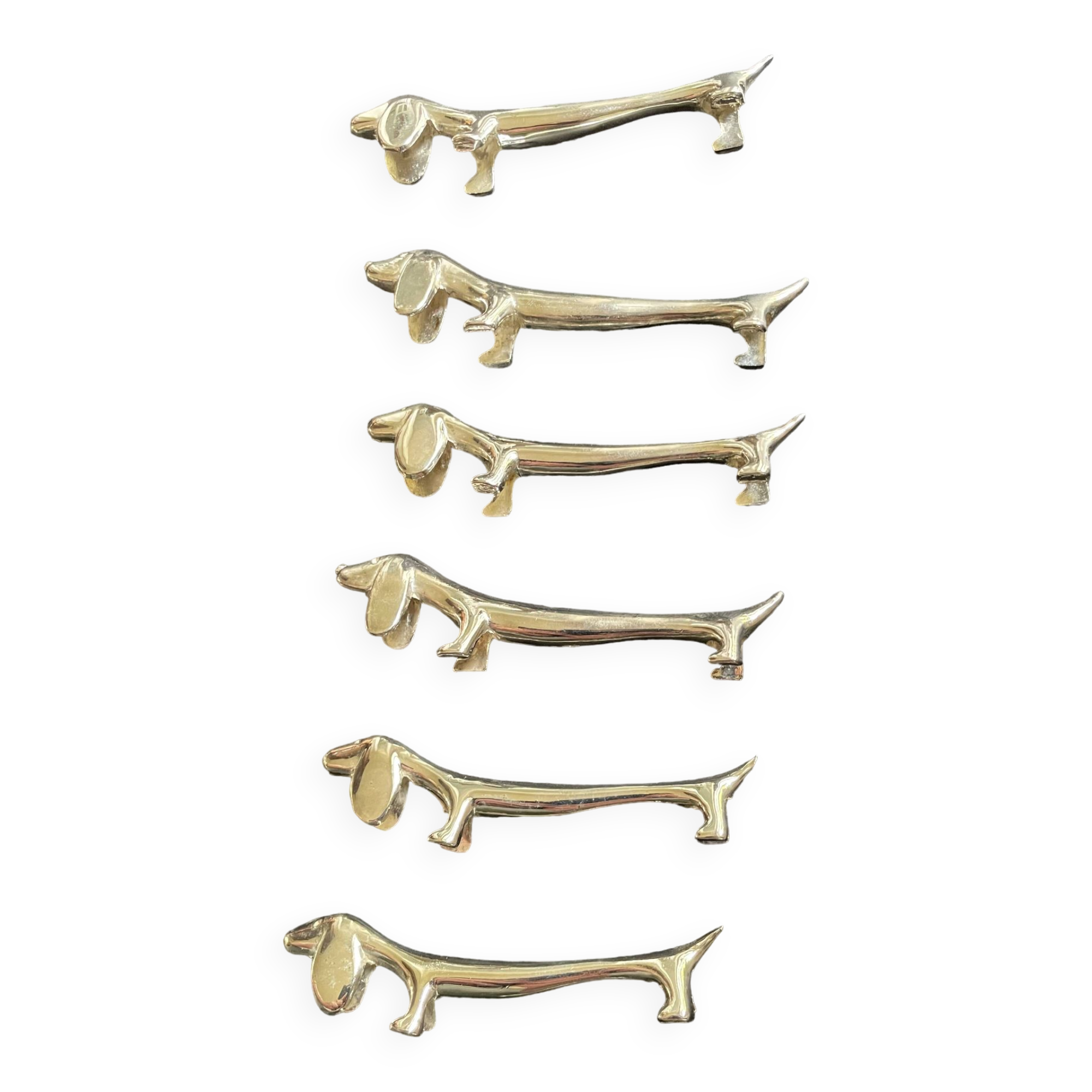 Dachshund knife holder