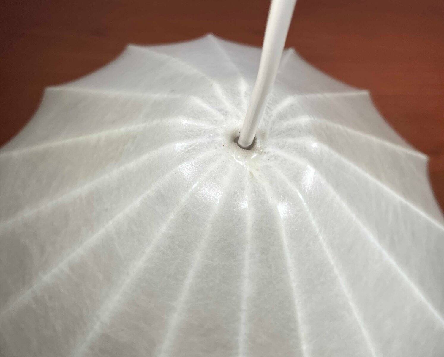 Mid-Century Modern Suspension Cocoon by Friedel Wauer for Goldkant Leuchten, Germany, 1960s