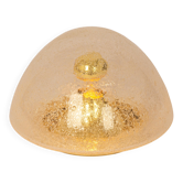 glass Space Age ceiling lights by Hoffmeister, Germany, 1960s