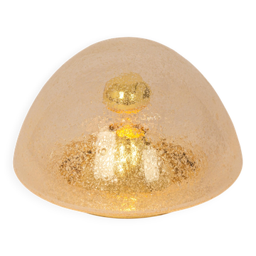 Plafonnier en verre Space Age par Hoffmeister, Allemagne, années 1960
