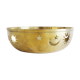 Sun, moon and stars brass bowl