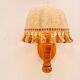1970s Scandinavian Wall Sconce by Solbackens Svarveri in Pine