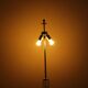 Carl Fagerlund Crystal Floor Lamp for Orrefors , 1960s