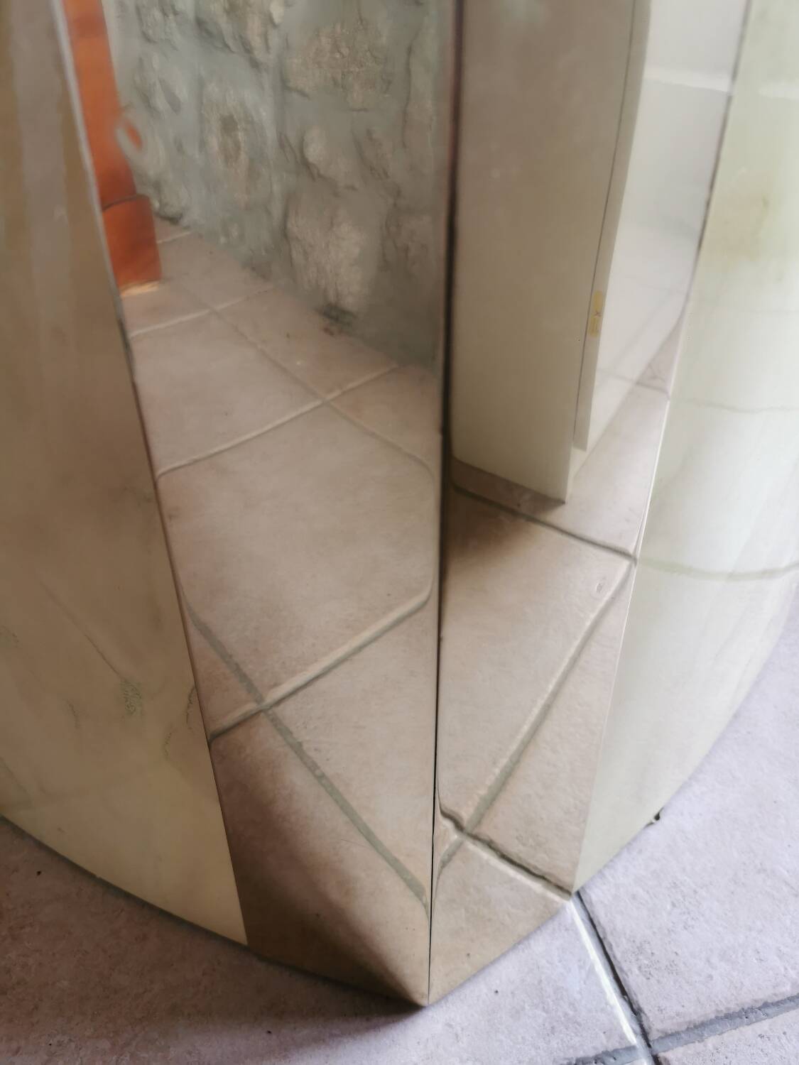 Vintage lacquered coffee table