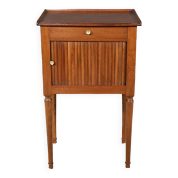 Small Mahogany Living Room Table, Louis XVI Period – Late 18th Century