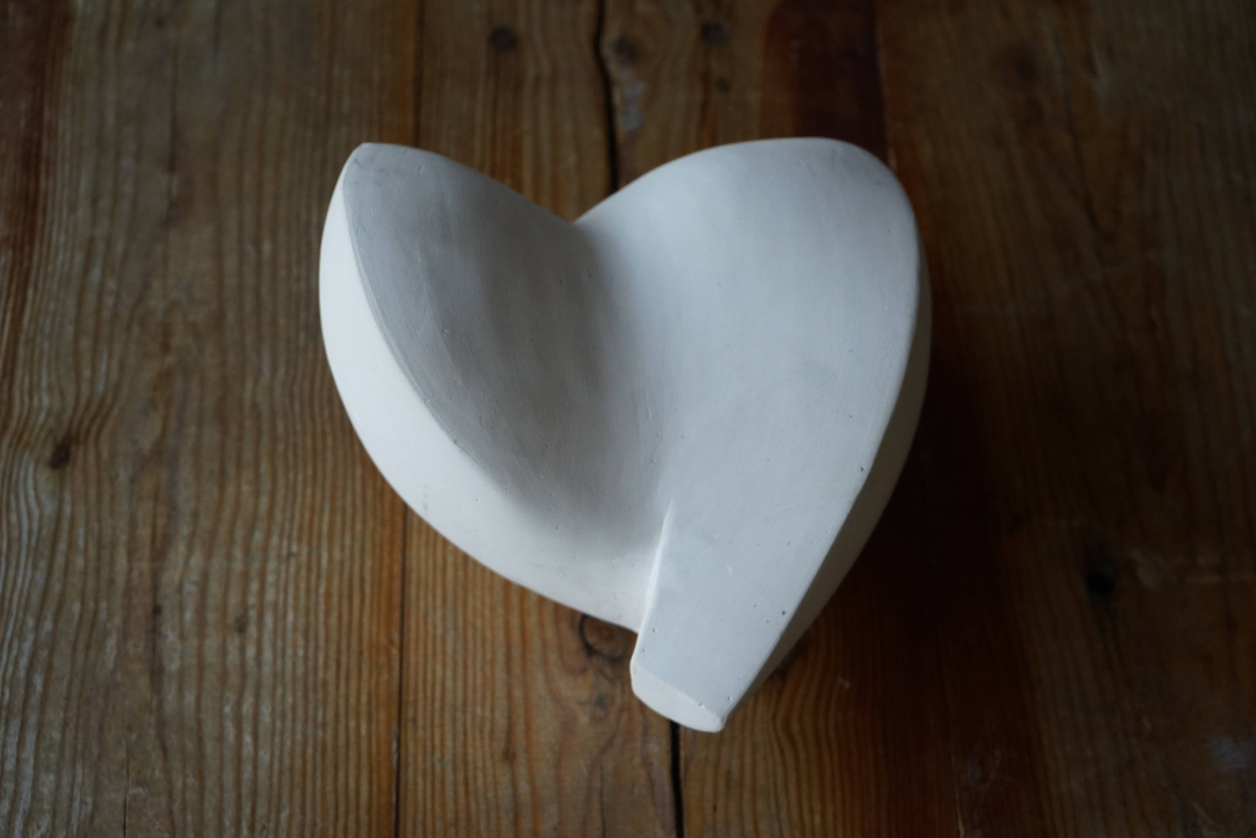 Small Abstract Plaster Sculpture, 1970s