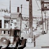 Photographie d’art W.Evans – Scène de rue à Mount Pleasant, Pennsylvanie