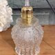 Art Deco table lamp with an antique globe - vintage handcrafted lamp