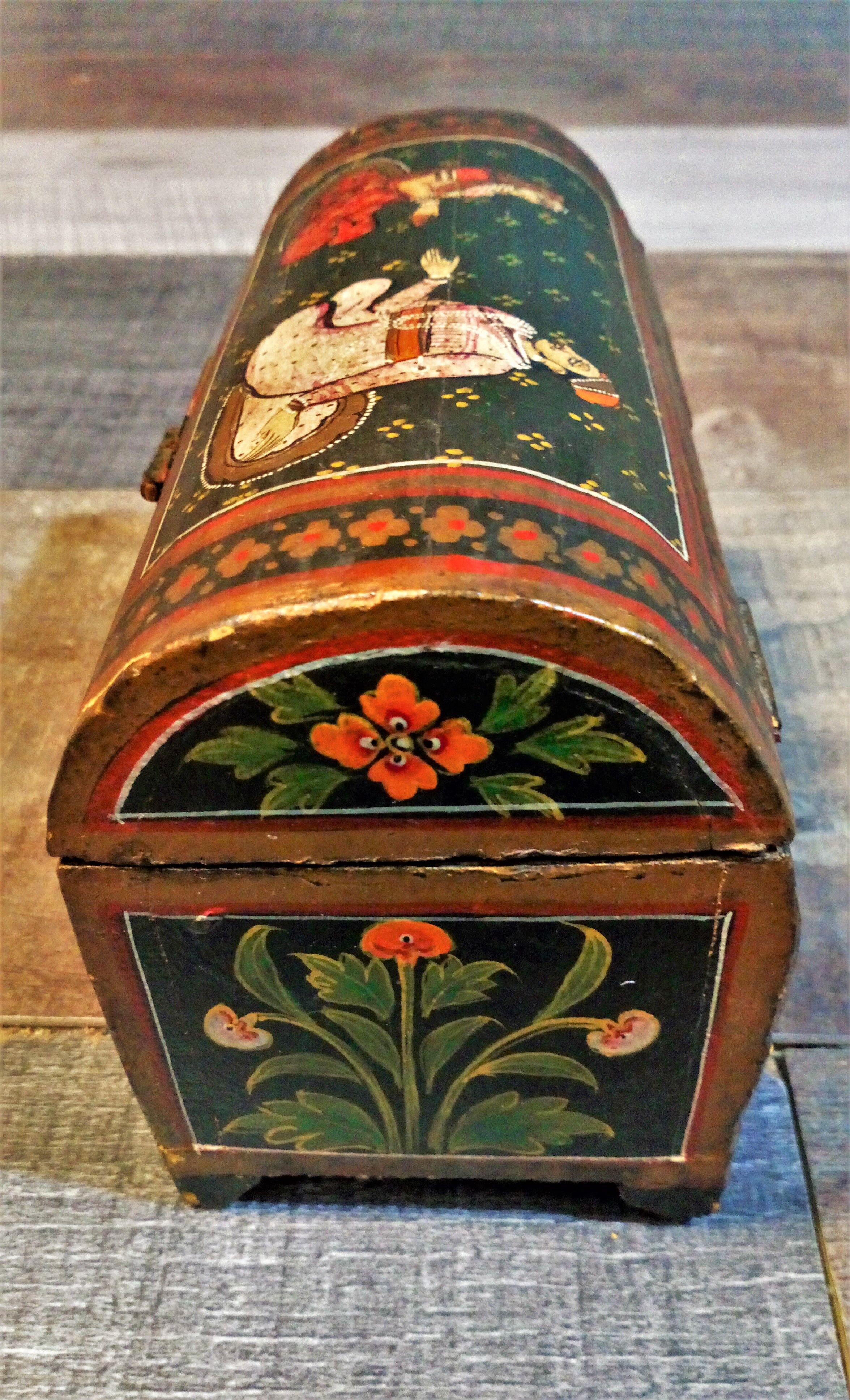 India 1950s Jewelry Box