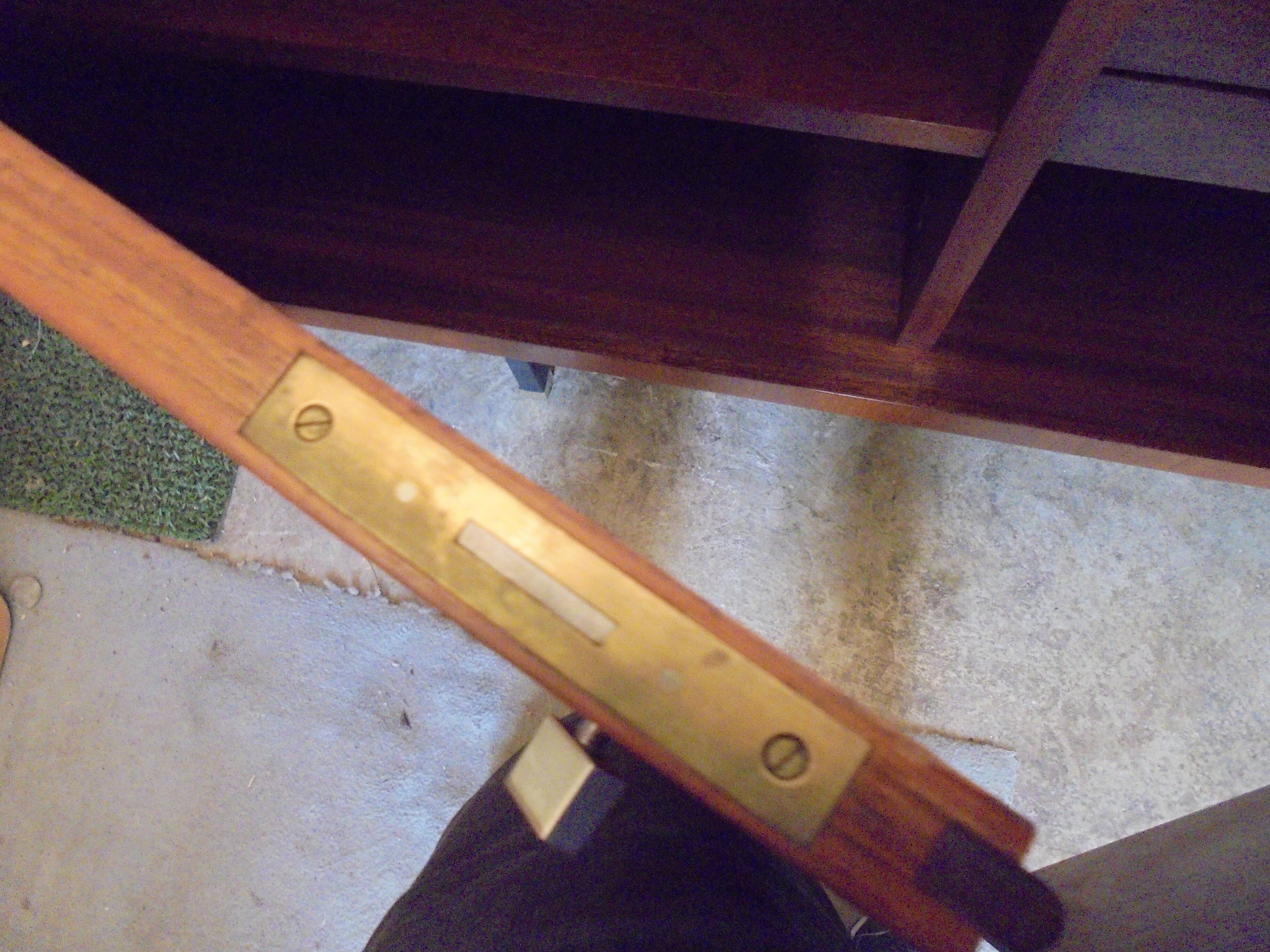 Mahogany enfilade by Paul Geoffroy for Roche Bobois of the 60s