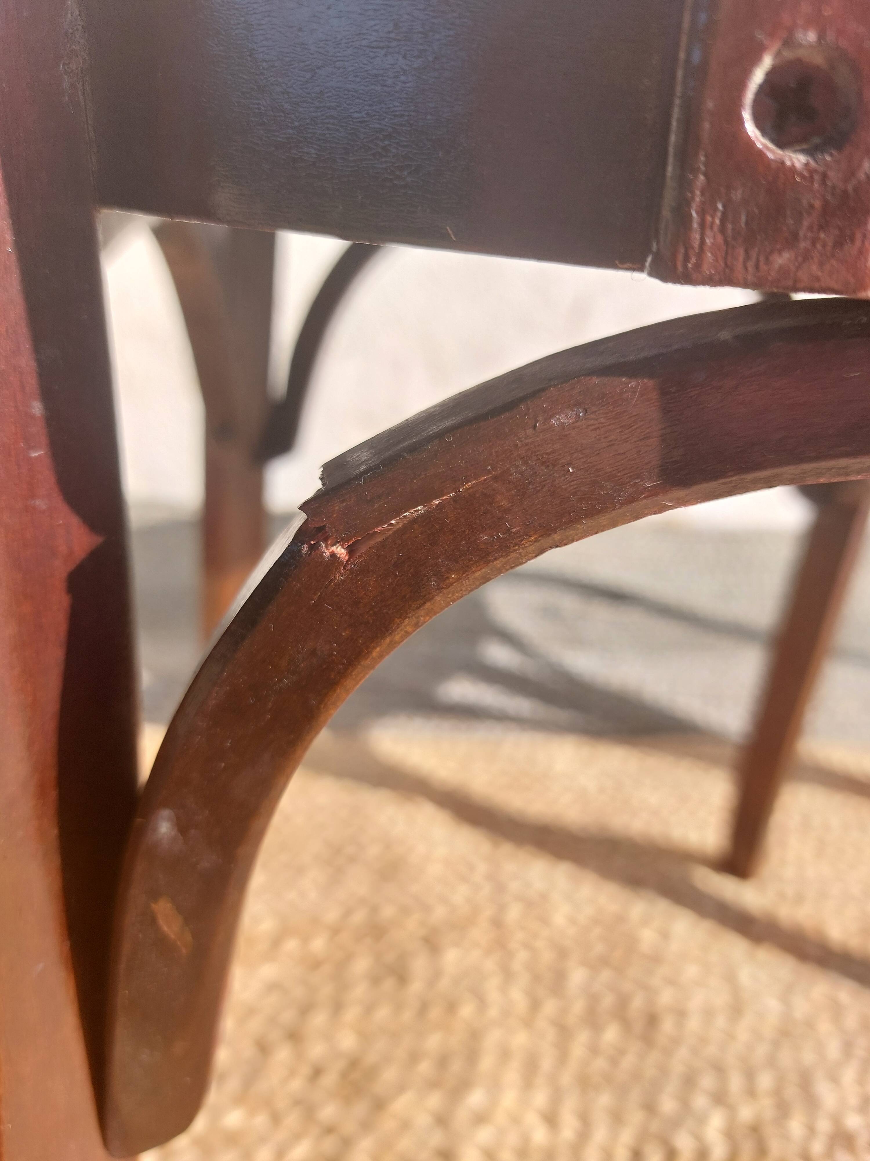 2 Baumann bistro chairs