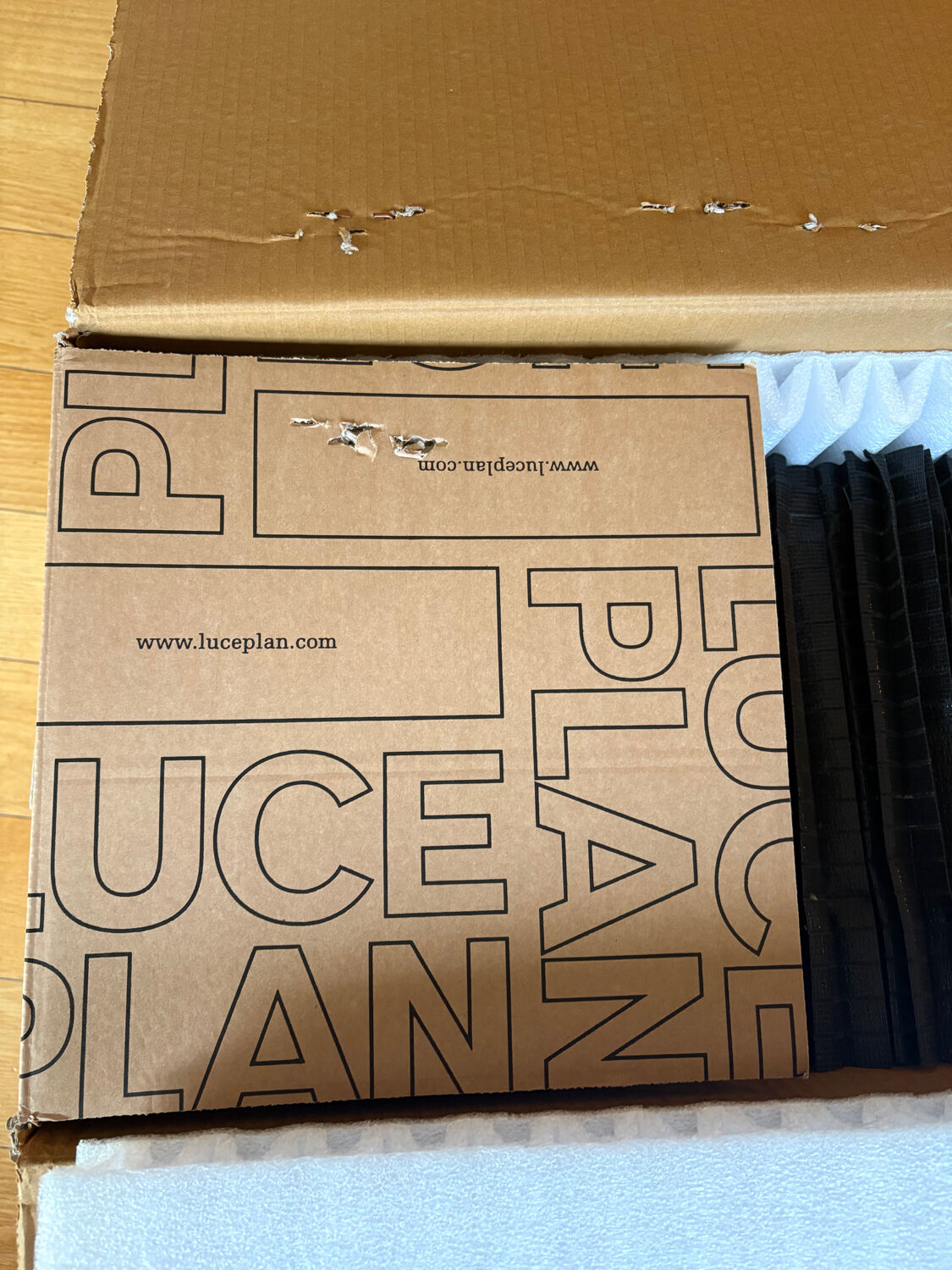 Pleated suspension Inga Sempe Luceplan