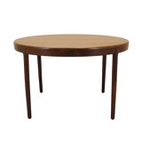 Round rosewood table, Danish design, 1960s, designer: Harry Østergaard, man