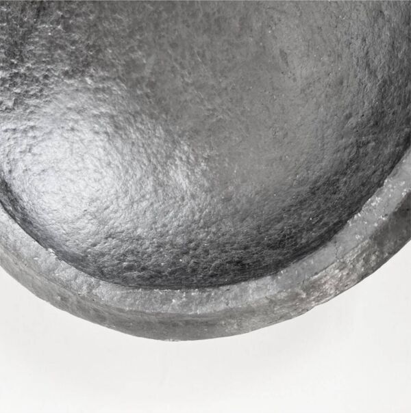 Lot de 2 Bol Abron S noir en terre cuite Bol brut Bol artisanal africain