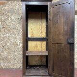 Antique oak bonnetière - Circa 1870