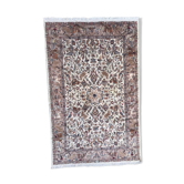 Tapis pakistanais laine et soie fait main 190x295 cm