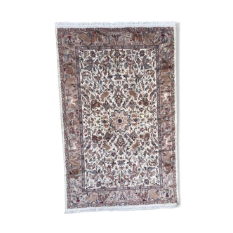 Pakistani carpet wool and silk handmade 190x295 cm