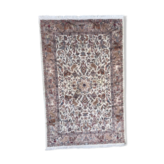 Tapis pakistanais laine et soie fait main 190x295 cm