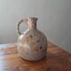Pitcher, signed pyrite stoneware vase