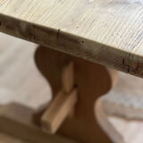 Monastery table, solid wood, country - farmhouse table