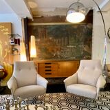 Paire de fauteuils Guy Besnard
