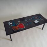Mid-century modern  tiled coffee table by Antonio Denisco