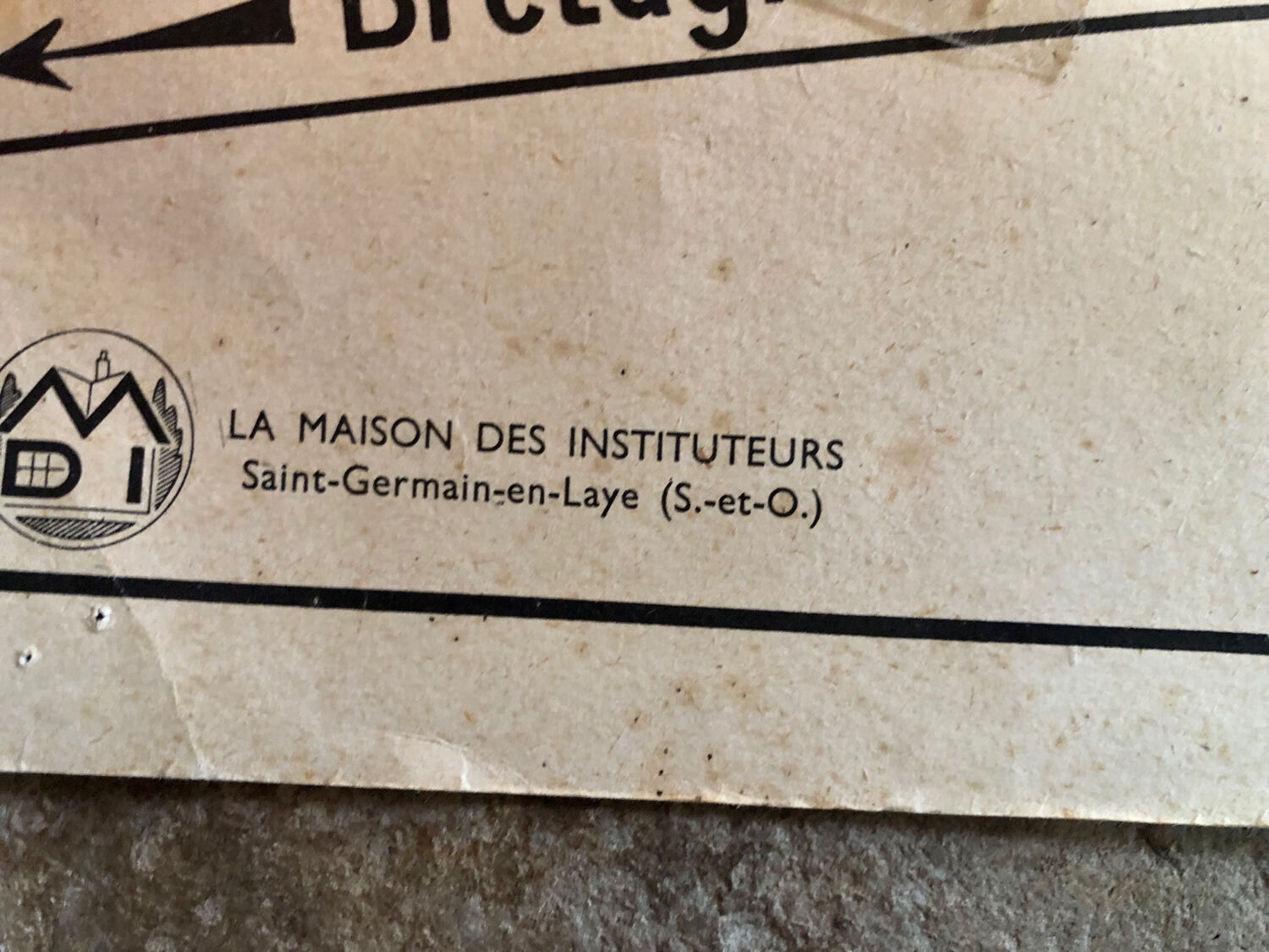 Old school map of Paris