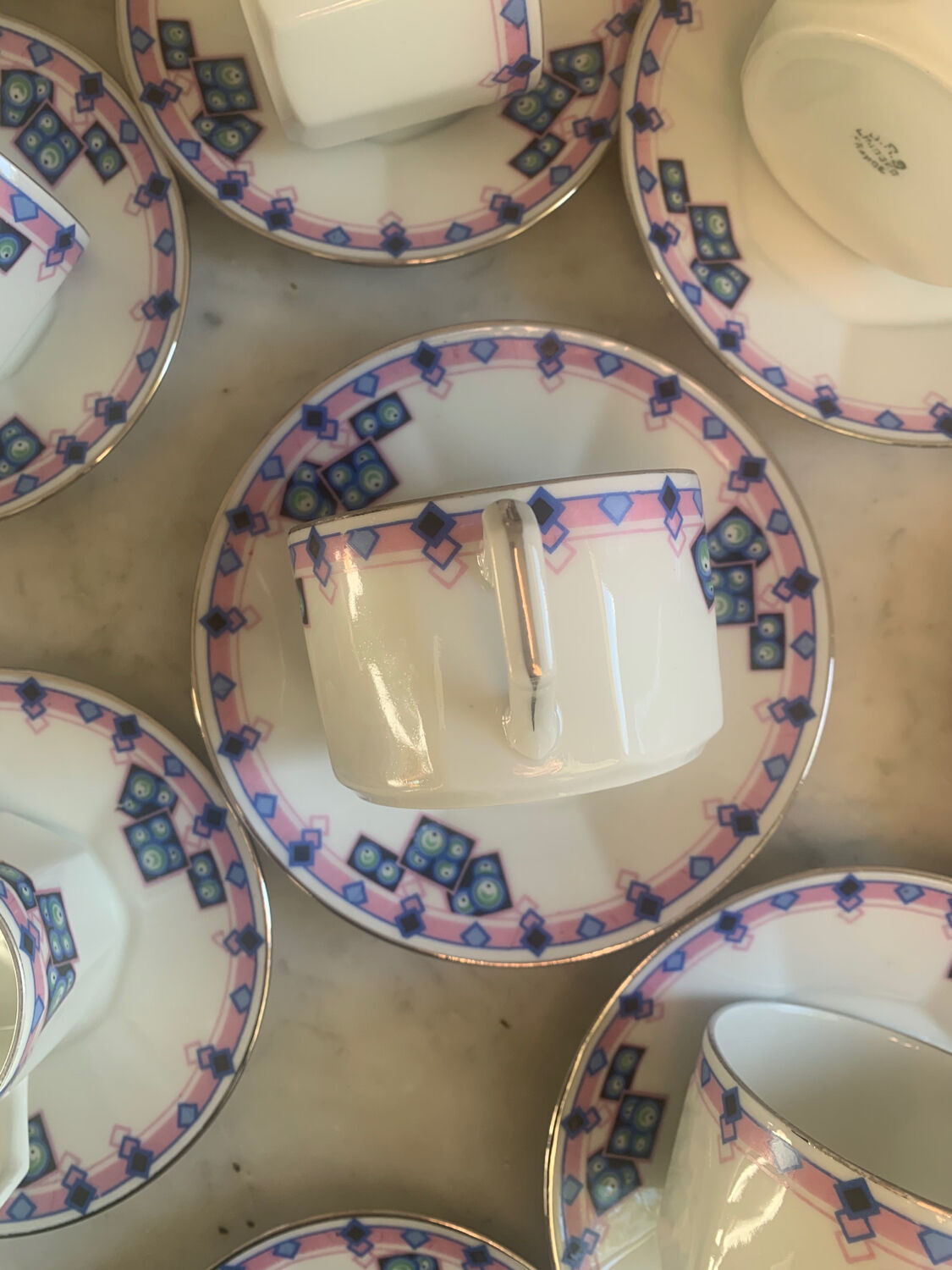 Art Deco coffee and tea service in Limoges