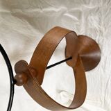 Danish teak candle holder