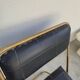 Pair of vintage 1950s Lafuma black folding chairs